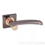 AL 104 РF ручка дверная Cordi, графит/полир. золото